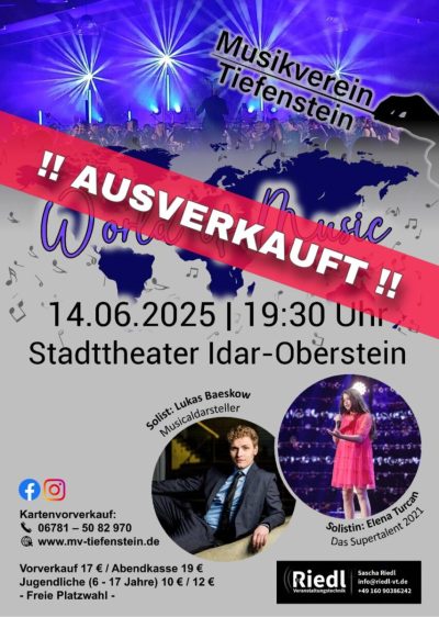 Plakat Ausverkauft Plakat Ausverkauft